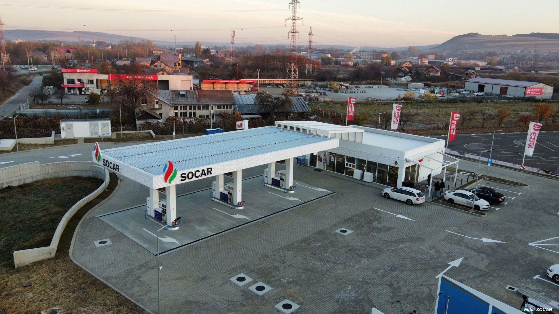 SOCAR eröffnet 66. Tankstelle in Rumänien