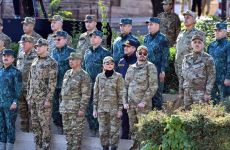 Aserbaidschan feiert 3.Jahrestag des Sieges über Armenien. Erste Militärparade in Khankendi - Gallery Thumbnail