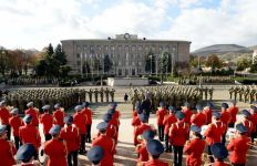 Aserbaidschan feiert 3.Jahrestag des Sieges über Armenien. Erste Militärparade in Khankendi - Gallery Thumbnail