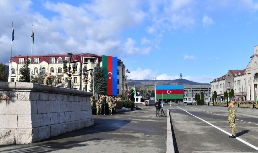 Aserbaidschan feiert 3.Jahrestag des Sieges über Armenien. Erste Militärparade in Khankendi - Gallery Image