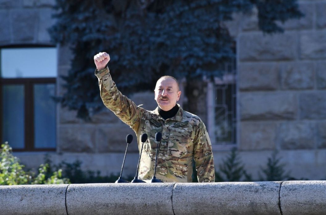 Aserbaidschan feiert 3.Jahrestag des Sieges über Armenien. Erste Militärparade in Khankendi