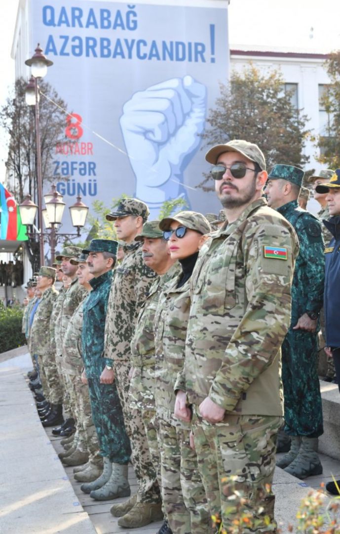 Aserbaidschan feiert 3.Jahrestag des Sieges über Armenien. Erste Militärparade in Khankendi - Gallery Image